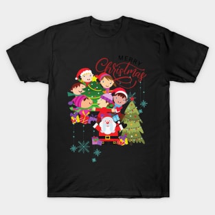 Merry Christmas Kids T-Shirt